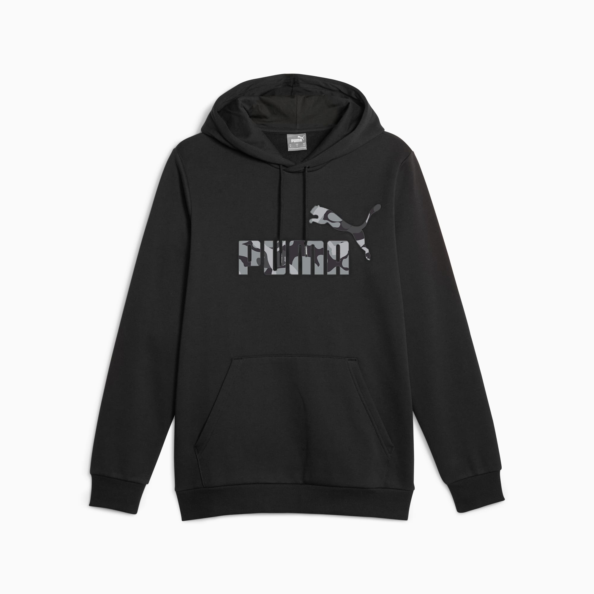 Mens black puma sweatshirt clearance